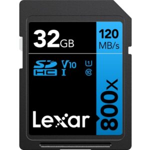 Karta pamięci LEXAR SDHC 32GB Professional 800x 120MB/s UHS-i C10 V10 U1 R120/W45