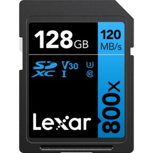 Karta pamięci LEXAR SDXC 128GB Professional 800x 120MB/s UHS-i C10 V30 U3 R120/W45