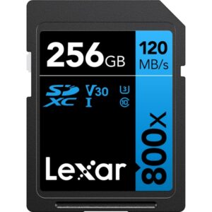 Karta pamięci LEXAR SDXC 256GB Professional 800x 120MB/s UHS-i C10 V30 U3 R120/W45