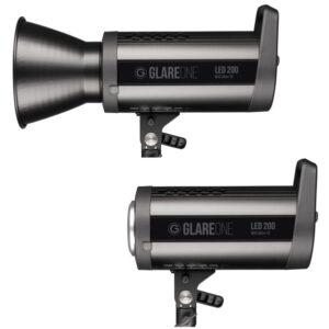 GlareOne LED 200 BiColor D - następca LED 2000D, moc. Bowens lampa św. ciągłego