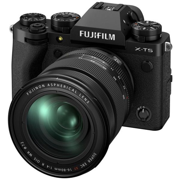 FUJIFILM X-T5 czarny + 16-80mm F4.0 R OIS WR