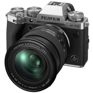 FUJIFILM X-T5 srebrny + 16-80mm F4.0 R OIS WR