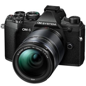 OLYMPUS OM SYSTEM OM-5 czarny + 14-150mm F4.0-5,6 II