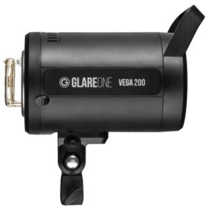 GlareOne VEGA 200 moc. Bowens lampa studyjna błyskowa, wbudowane radiowe sterowanie