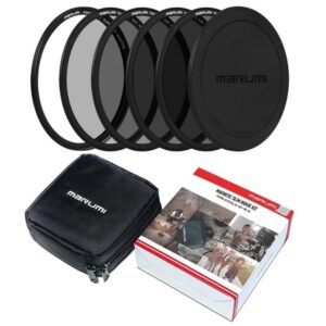 MARUMI Magnetic Slim MOViE KIT 82mm zestaw: adapter magn. + 4 filtry szare ND2, ND4, ND8, ND16 + dekielek magn.