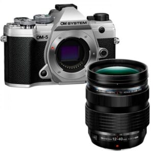 OLYMPUS OM SYSTEM OM-5 srebrny + 12-40mm F2.8 PRO II
