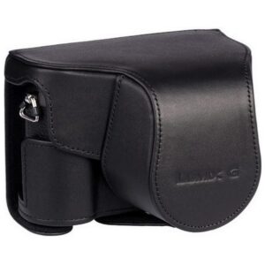 PANASONIC DMW-CGK35 czarne Skórzane etui do aparatów DMC-GX80, DMC-GX85, DMC-GX9