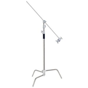 QUADRALITE C-STAND 290 Statyw studyjny, duże obciążenie do 20kg, ramię typu boom i 2 kołowrotki