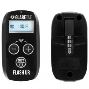 GlareOne FLASH UR odbiornik uniw. pozwala na zdalne wyzwalanie różnych lamp za pomocą wyzw. GL1 Flash RC