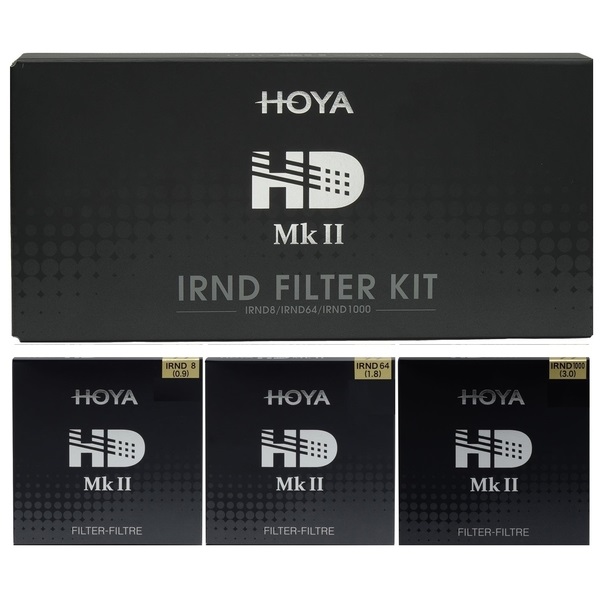 HOYA HD MK II IRND KIT 49mm zestaw 3 filtrów szarych: ND8 (0,9) + ND64 (1,8) + ND1000 (3,0)
