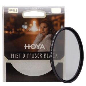 HOYA MIST DIFFUSER BK NO 0.5 67mm filtr tworzący efekt mgły na zdjęciu, nadając stylowego oraz kinowego wyglądu