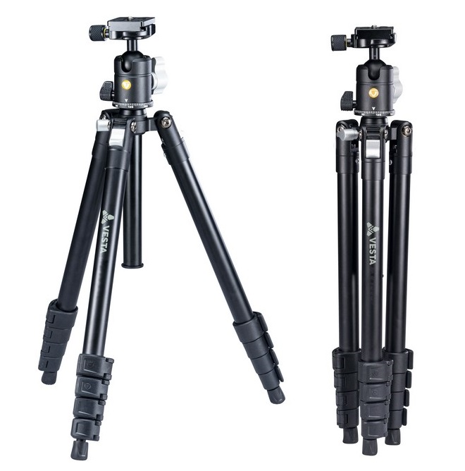 VANGUARD VESTA FB 235AB Statyw FOTO, VIDEO, ALU, 5-sekcji, 37,5-143cm do 4,5kg + GŁOWICA