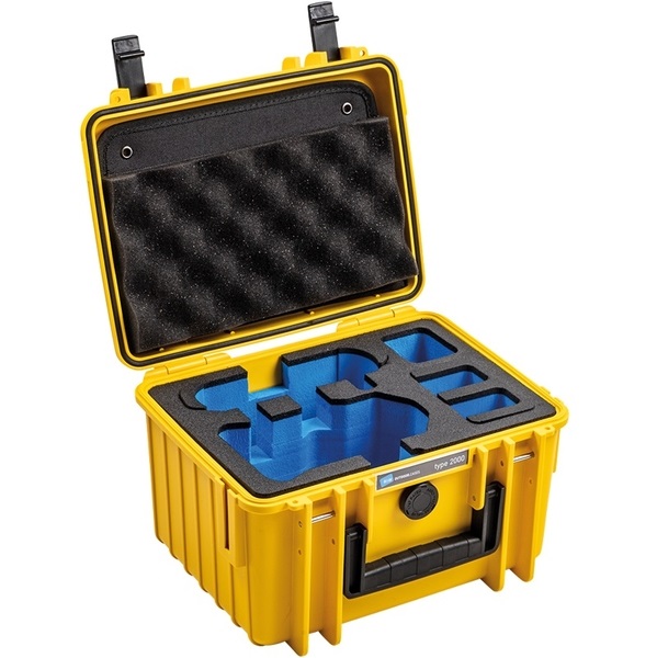 BW walizka TYP 2000 do drona DJI mini 3 PRO żółta