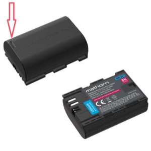 MATHORN MB-201 akumulator 2250mAh z ładowaniem przez USB-C zamiennik LP-E6NH do aparatów CANON