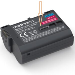 MATHORN MB-211 akumulator 2250mAh z ładowaniem przez USB-C zamiennik EN-EL15C do aparatów NIKON