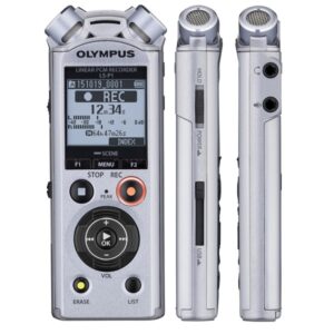 OLYMPUS LS-P1 rejestrator dźwięku, dyktafon, idealny mikrofon do aparatów OLYMPUS, OM SYSTEM