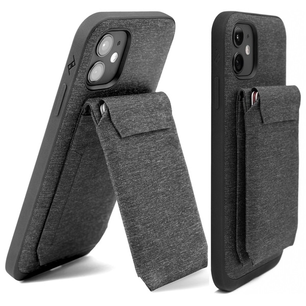 PEAK DESIGN MOBILE WALLET STAND, Portfel z mocowaniem magnetycznym do etui na telefon, podstawka. grafitowy