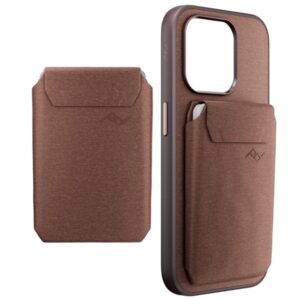 PEAK DESIGN MOBILE WALLET SLIM, płaski portfel z mocowaniem magnetycznym do etui na telefon CZEROWNY