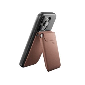 PEAK DESIGN MOBILE WALLET STAND, Portfel z mocowaniem magnetycznym do etui na telefon, podstawka. czerwony