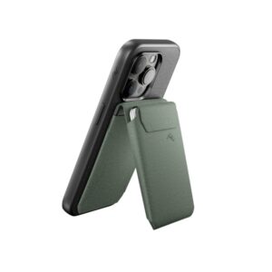 PEAK DESIGN MOBILE WALLET STAND, Portfel z mocowaniem magnetycznym do etui na telefon, podstawka. SZAROZIELONY