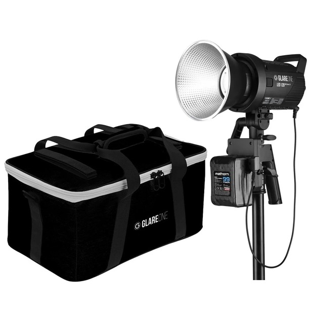 GlareOne LED 120 BiColor D Location Kit. moc. Bowens lampa św. ciągłego w zestawie