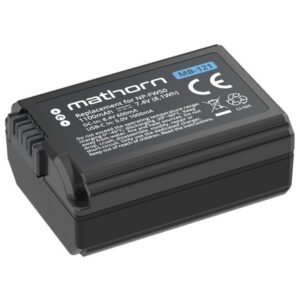 MATHORN MB-121 akumulator 1100mAh z ładowaniem przez USB-C zamiennik NP-FW50 do aparatów SONY 3 LATA GWARANCJI