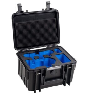 BW walizka ochronna TYP 2000 do drona DJI mini 4 PRO - DJI RC-N2 lub DJI RC-2 lub DJI Mini 4 Pro Fly More Combo czarna