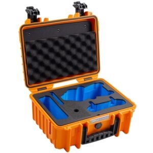 BW walizka ochronna TYP 3000 do drona DJI AIR 3S, AIR 3 + Fly More Combo, DJI RC-N2 i DJI RC2 POMARAŃCZOWA