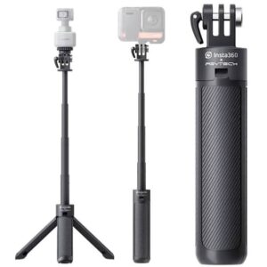 Insta360 Statyw + selfie-stick Mini 2w1 12-42cm, do kamer ACE PRO 2, ACE PRO, X5, X4, X3, ONE RS, ONE R, ONE X2, GO 2, GO3, GO 3S