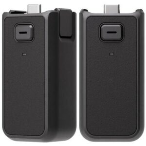 DJI OSMO POCKET 3 Uchwyt z akumulatorem 950 mAh + USB-C umożliwia podłączanie zew. urządzeń audio + gwint 1/4″ podłącz statyw, lub akcesoria