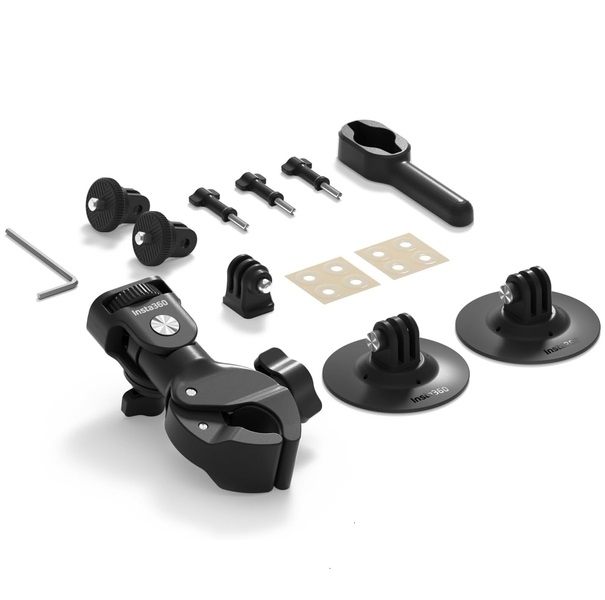 Insta360 MOTORCYCLE BUNDLE, Zestaw mocowań do motocykla i na roweru dla kamer sportowych Ace Pro 2, Ace Pro, Ace, X5, X4, X3, GO 3, GO 3S itp