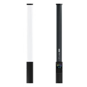 NEWELL RGB Kathi II, Lampa LED, miecz świetlny, 2500K - 9000K, wbudowany akumulator, wymiary: Ø 35x46cm, max. 8W