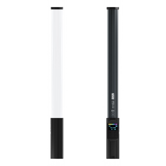 NEWELL RGB Kathi II, Lampa LED, miecz świetlny, 2500K - 9000K, wbudowany akumulator, wymiary: Ø 35x46cm, max. 8W
