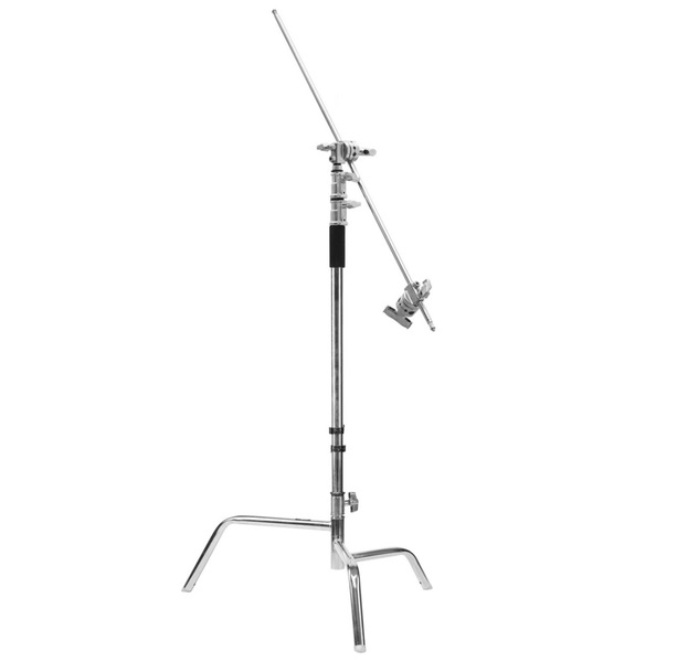 GlareOne Fatboy T - statyw typu c-stand z odpinaną podstawą, do 20kg, do 320cm z wysięgnikiem