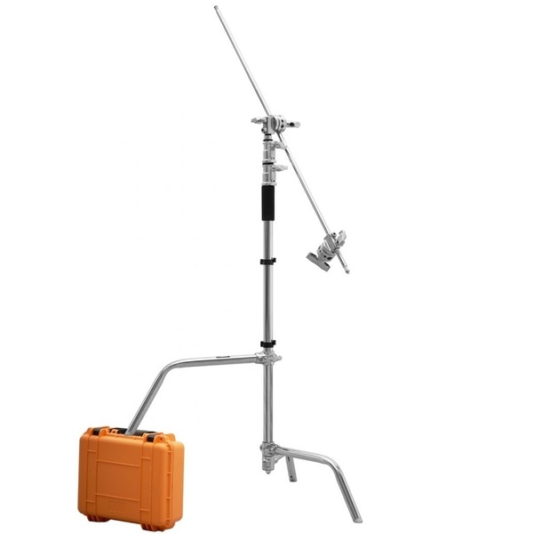 GlareOne Fatboy BOOM statyw typu c-stand do 20kg, do 320cm z wysięgnikiem