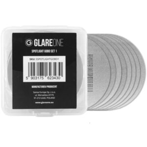 GlareOne Spotlight Gobo Set 1 - zestaw masek do strumienicy