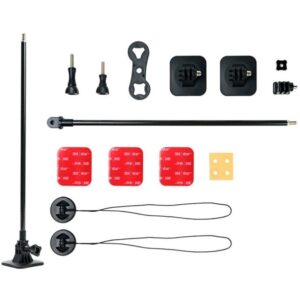Insta360 Mocowanie z wysięgnikiem na kask Insta360 do kamer sportowych 30cm, KARBONOWY