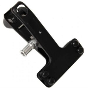 GlareOne Universal Clamp Klips, klamra zaciskowa, sprężynowa z gniazdem z gwintem 3/8" i trzpieniem statywowym 5/8"