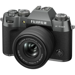 FUJIFILM X-T50 grafitowy + 15-45mm F3.5-5.6 OIS PZ