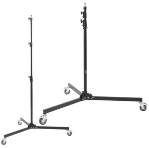 GlareOne Air Glide 275 - statyw studyjny z kółkami i amortyzacją powietrzną, 105-275cm, do 10kg