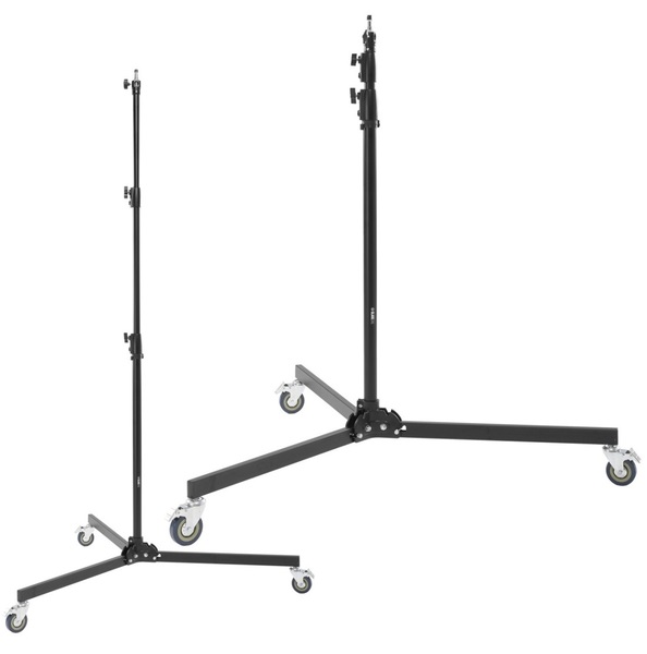 GlareOne Air Glide 275 - statyw studyjny z kółkami i amortyzacją powietrzną, 105-275cm, do 10kg