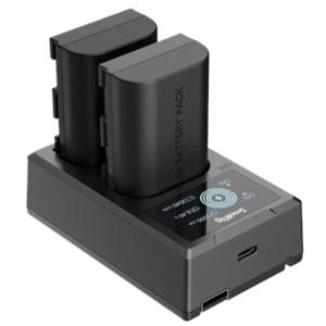 SmallRig 3821 LP-E6NH CANON zestaw LP-E6NH - 2szt Akumulator + Ładowarka zewnętrzna na 2 aku)