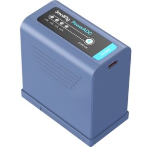SmallRig 4267 NP-F970 USB-C niebieski akumulator 10500mAh z ładowaniem przez USB-C do kamer SONY oraz lamp QUADRALITE i GLAREONE