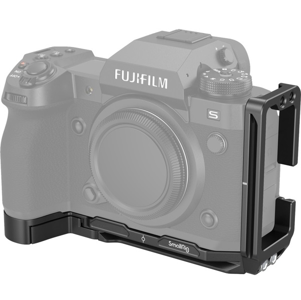 FUJIFILM X-H2S, X-H2 - SmallRig 3928 L-bracket, uchwyt z płytką L-bracket, zdjęcia w pionie i poziomie, zdjęcia w pionie i poziomie.