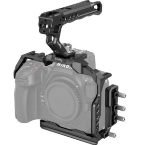 SmallRig 3941 Cage Kit uchwyt, grip + zacisk HDMI i USB-C + górny uchwyt/rączka do NIKON Z8