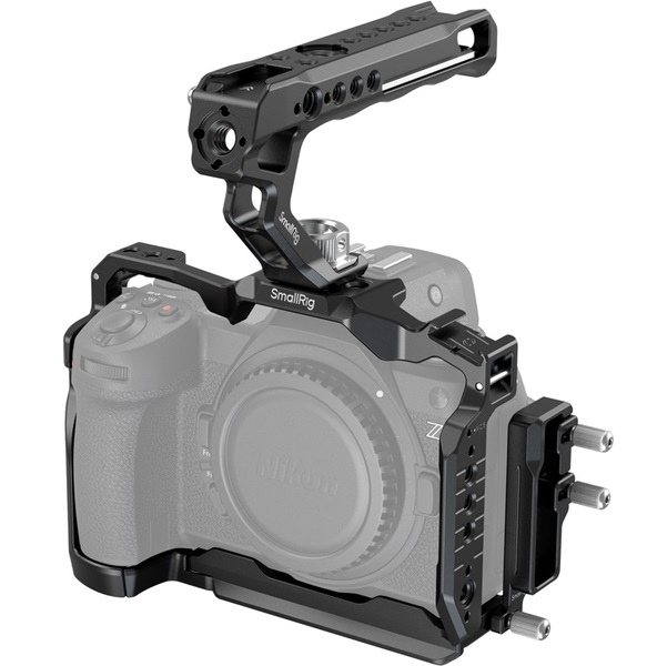 NIKON Z6III Z6 III - SmallRig 4520 CAGE KIT, klatka + Zacisk kabla HDMI i USB-C + Arca-Swiss + uchwyt górny
