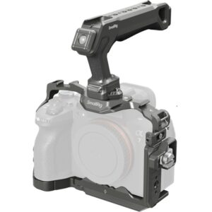 SmallRig 4538 HawkLock Quick Release Cage Kit, klatka + zacisk HDMI + górny uchwyt HawkLock do SONY Alpha A7R V, A7 IV, A7S III