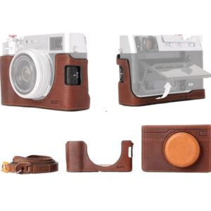 FUJIFILM X100VI - SmallRig 4558 skórzane etui brązowe