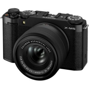 FUJIFILM X-M5 czarny + XC 15-45mm F3.5-5.6 OIS PZ
