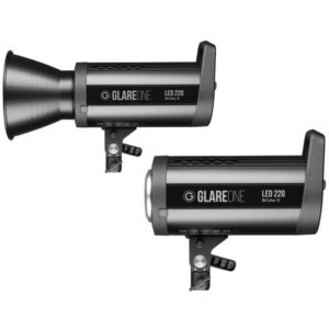 GlareOne LED 220 BiColor D studyjna lampa światła ciągłego 220W LED, 2700K - 6500K